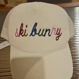 Anthropologie Cream 'Ski Bunny' Hat